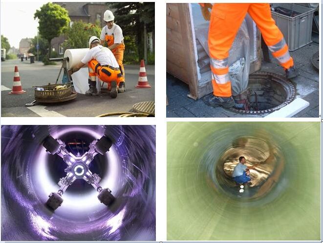 梁子湖管道光固化修复