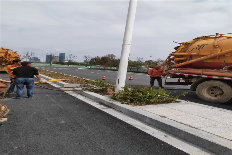 梁子湖雨水管道清淤-污水管道清洗